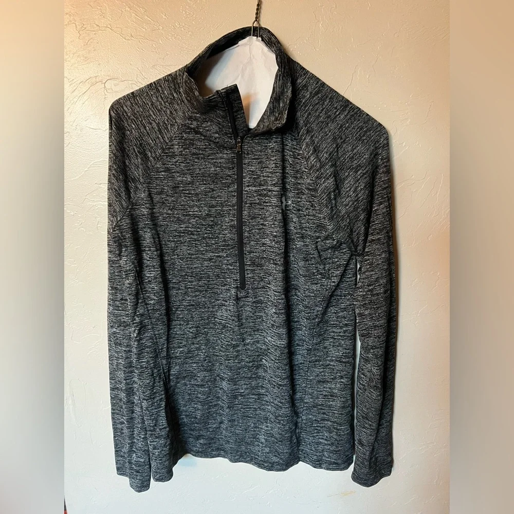 Women Medium Loose‎ Heatgear Under Armour Jacket Grey